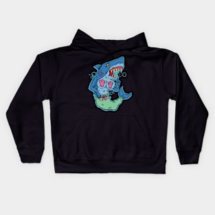 Shark Mermaid Kids Hoodie